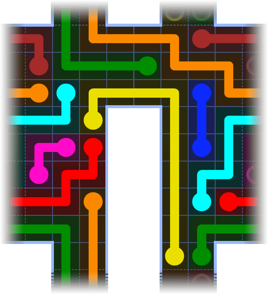 Flow Free Warps 3623 Solution