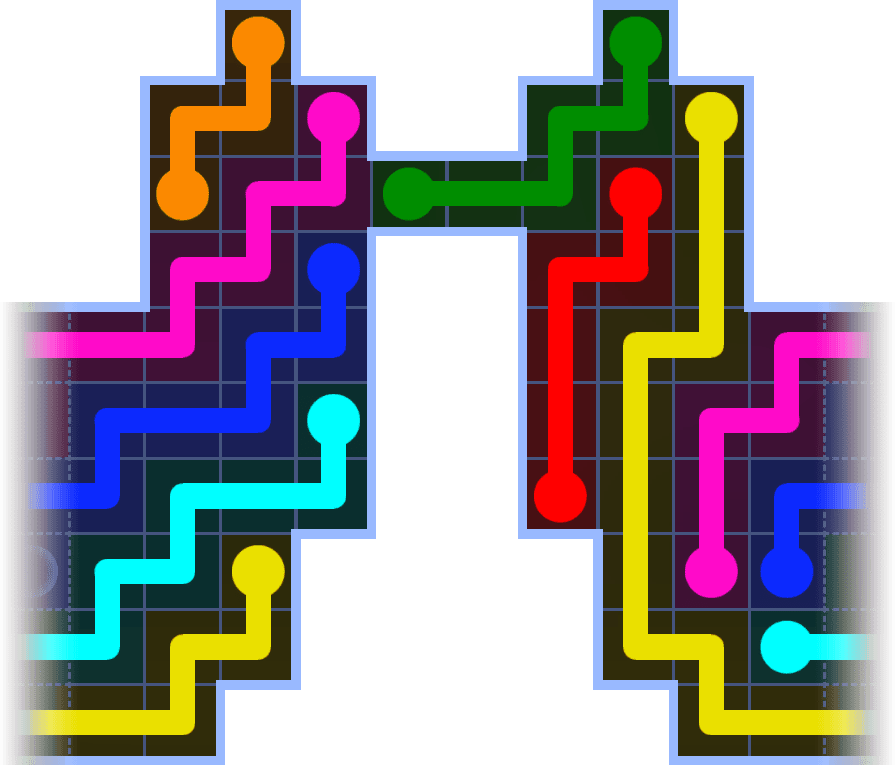 Flow Free Warps 3627 Solution