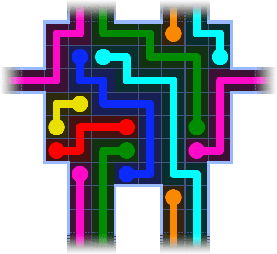 Flow Free Warps 3628 Solution