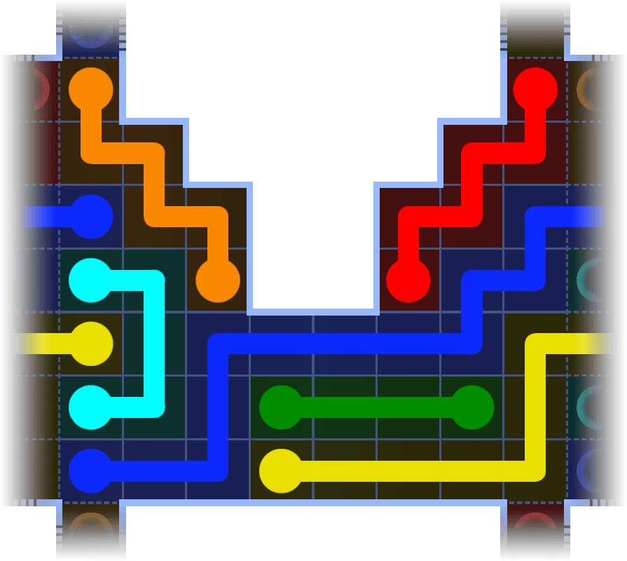 Flow Free Warps 3607 Solution