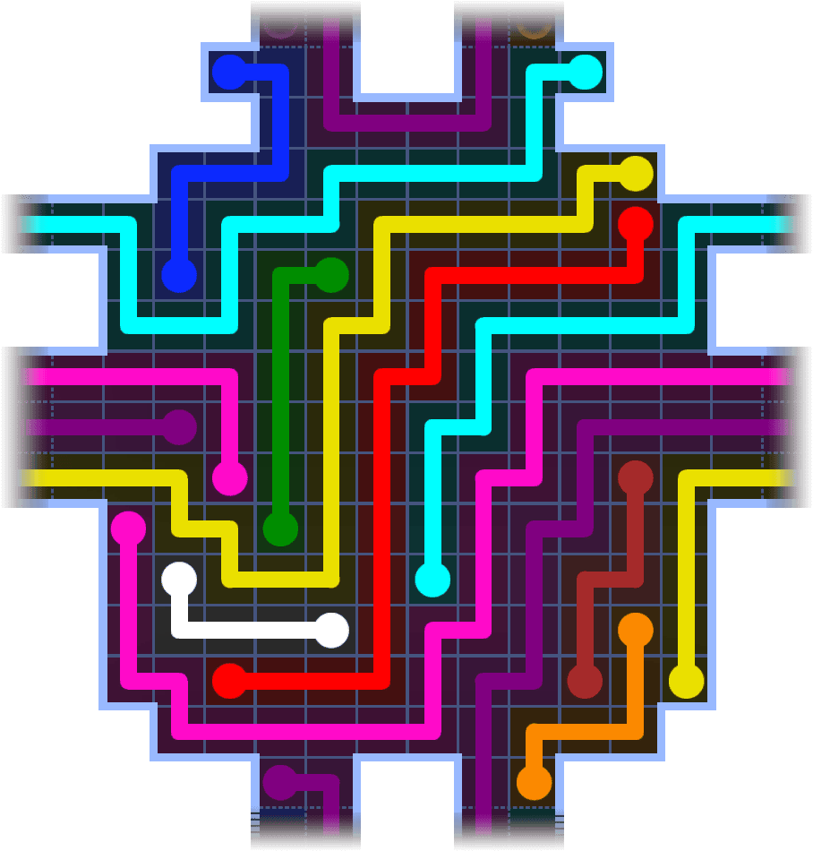 Flow Free Warps 3729 Solution