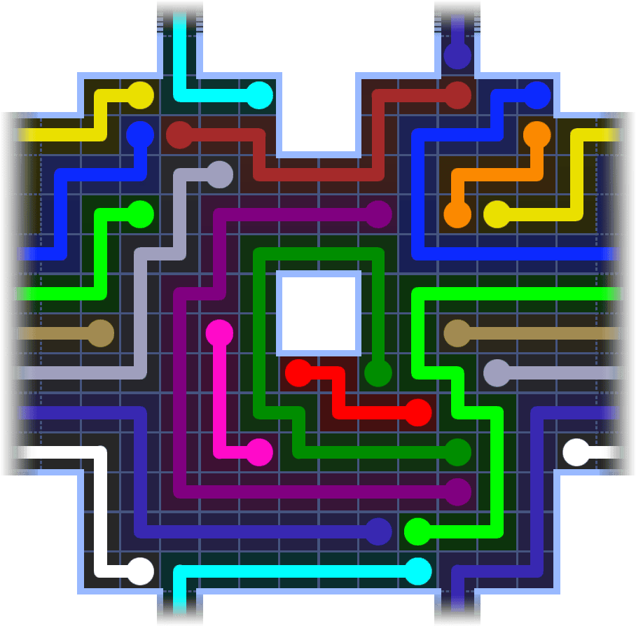 Flow Free Warps 3733 Solution