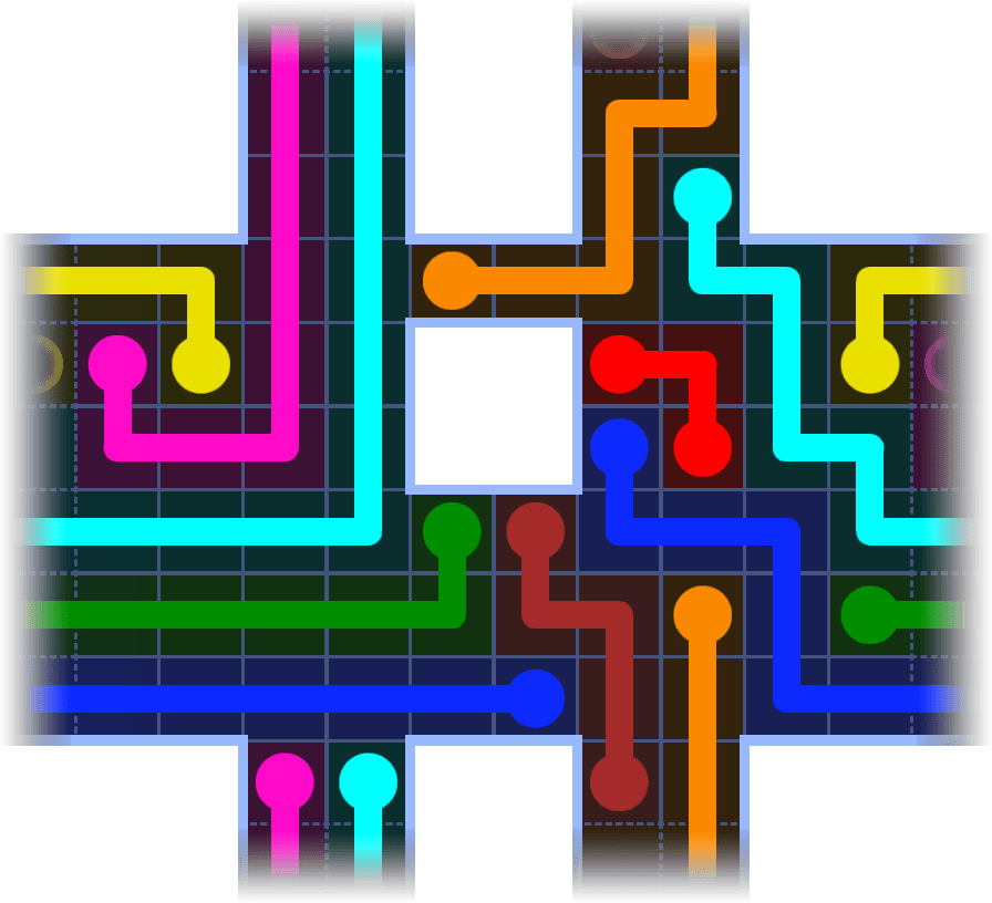 Flow Free Warps 3633 Solution