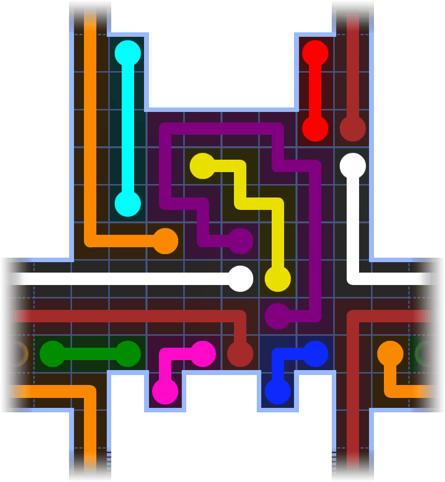 Flow Free Warps 3642 Solution