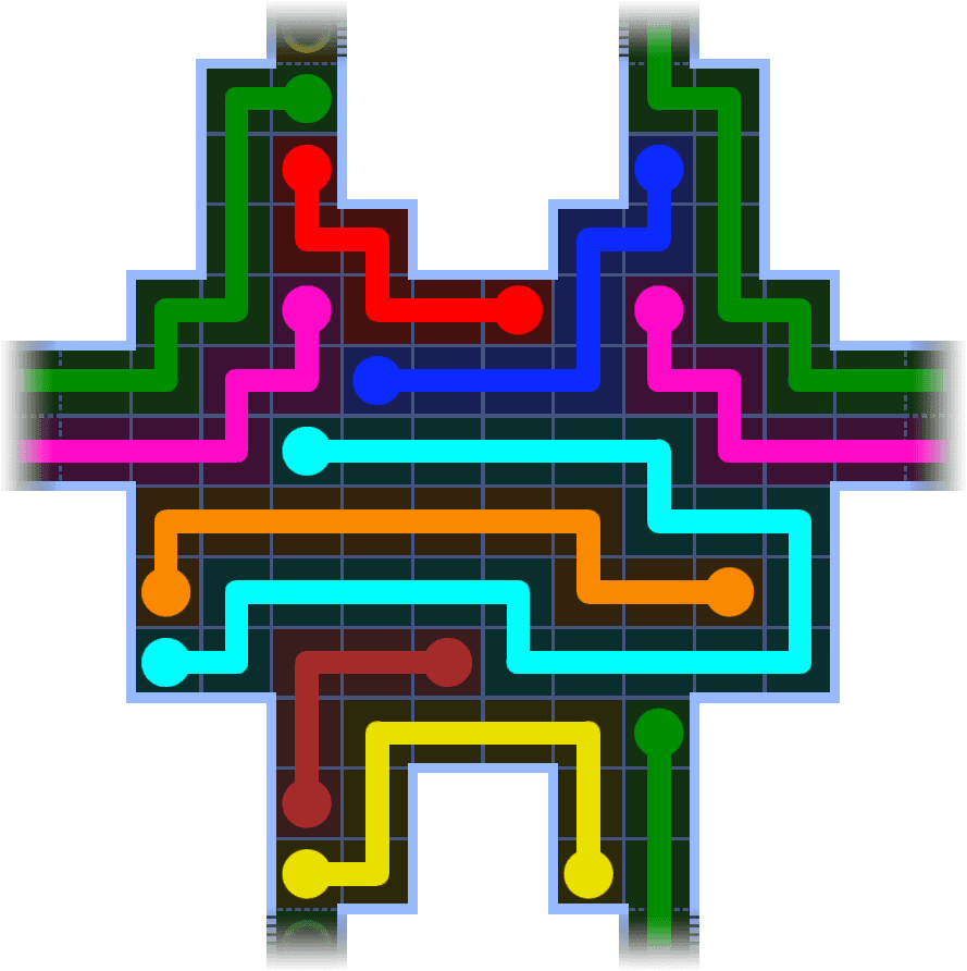Flow Free Warps 3657 Solution