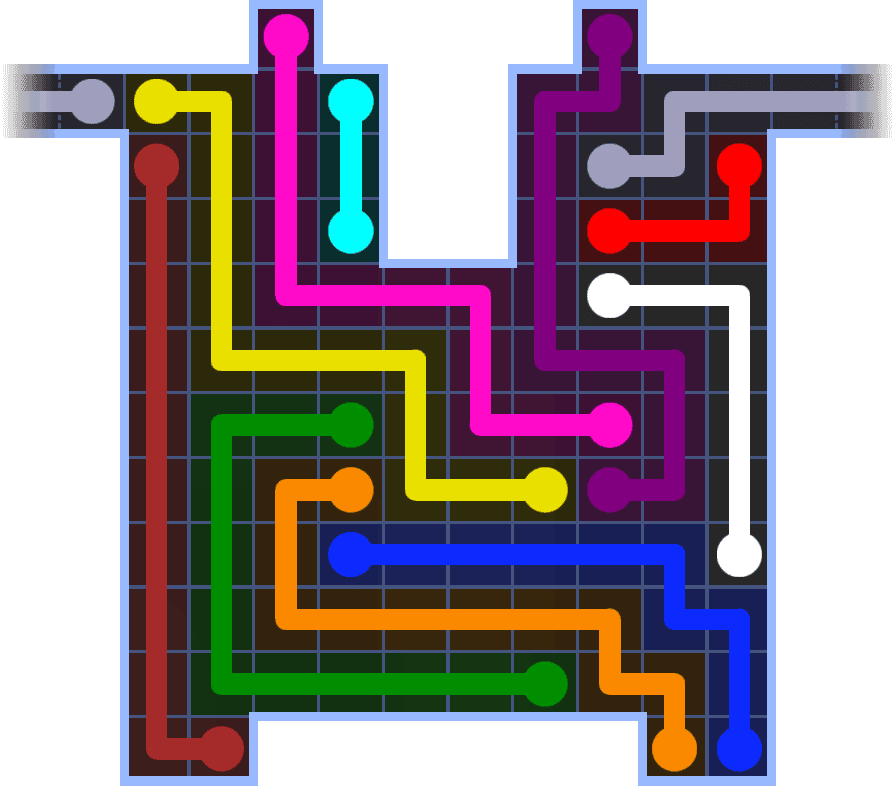 Flow Free Warps 3667 Solution