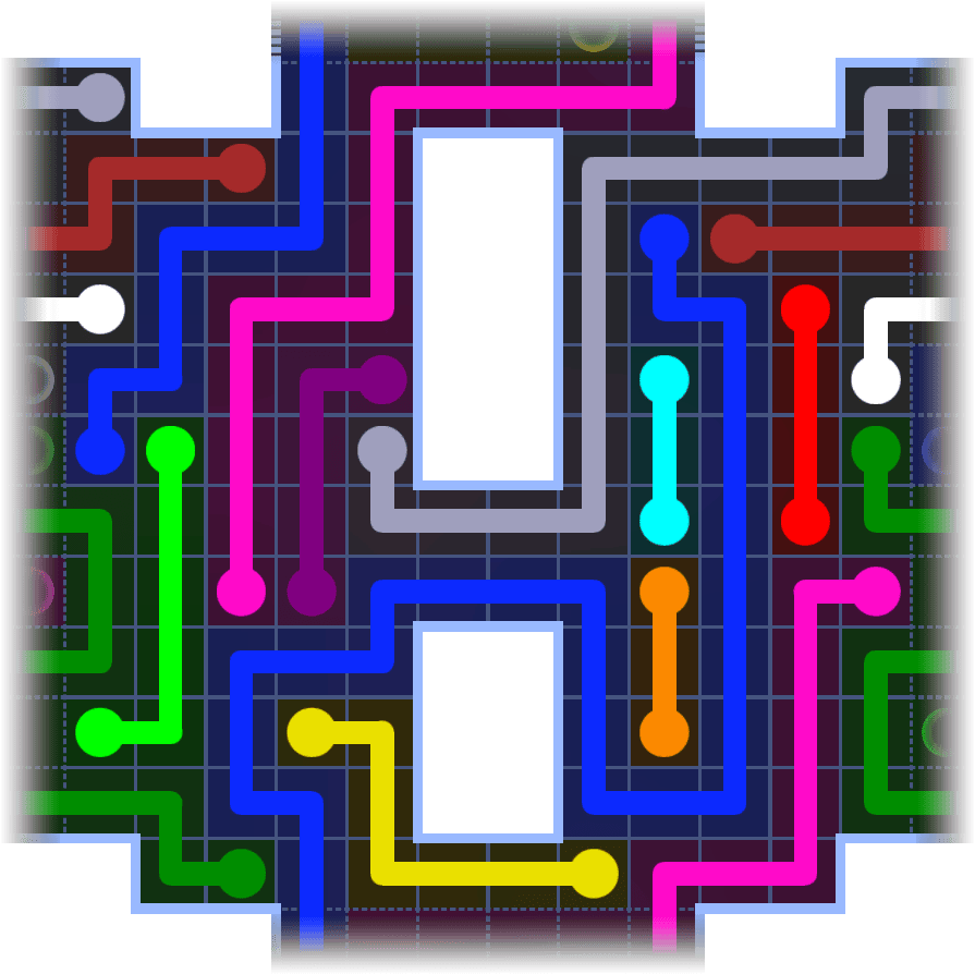 Flow Free Warps 3687 Solution