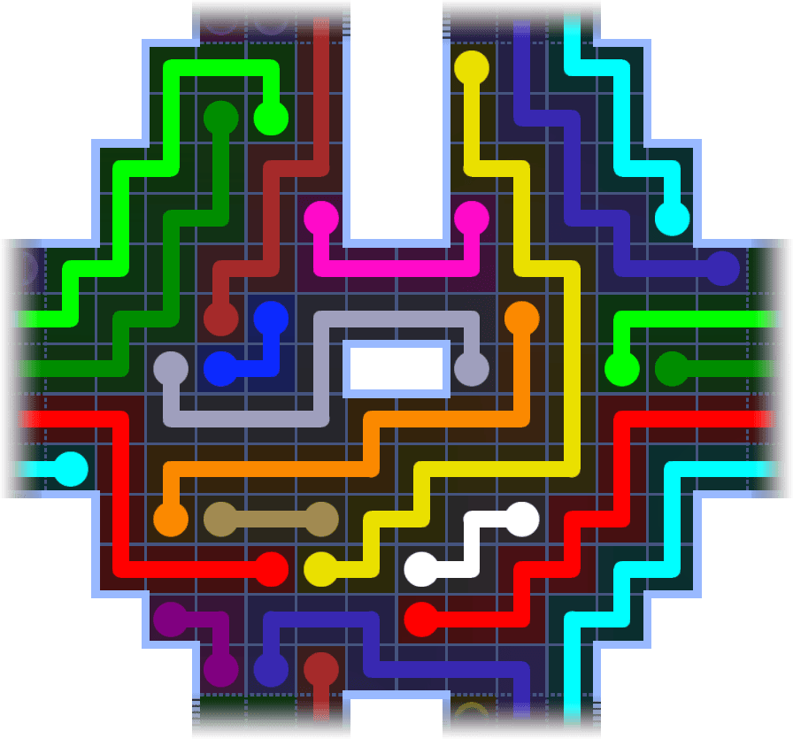 Flow Free Warps 3710 Solution