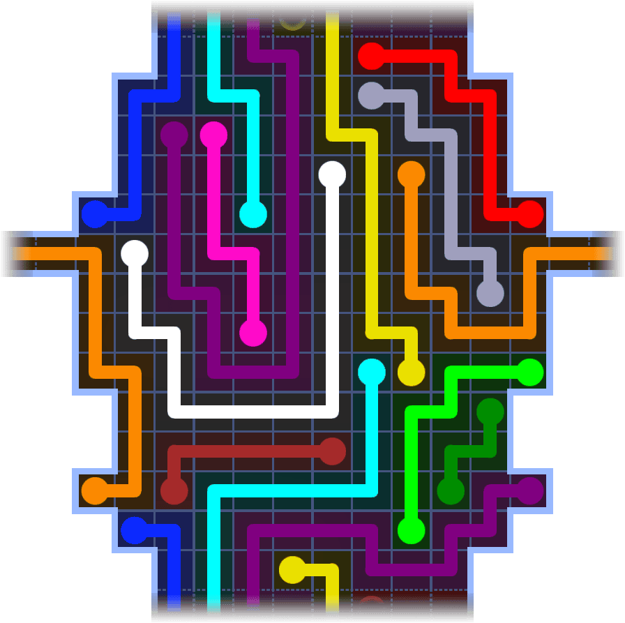 Flow Free Warps 3714 Solution