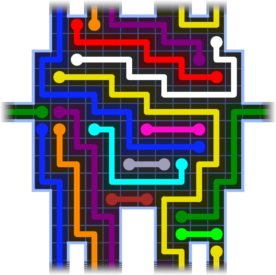 Flow Free Warps 3715 Solution