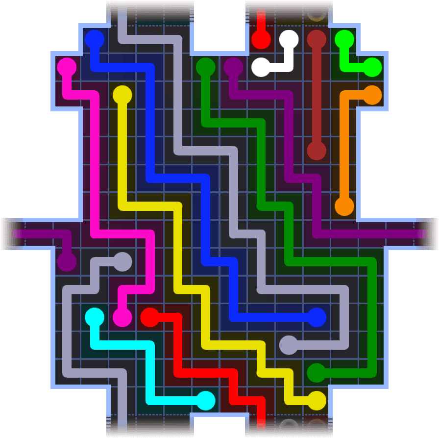 Flow Free Warps 3718 Solution