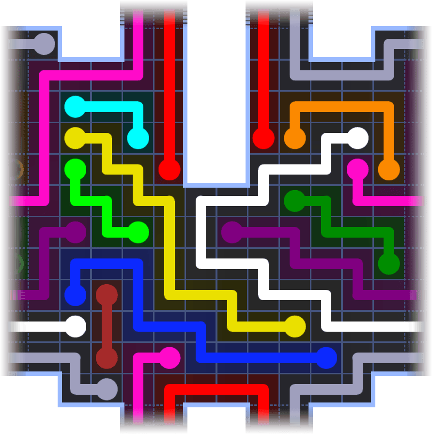 Flow Free Warps 3692 Solution