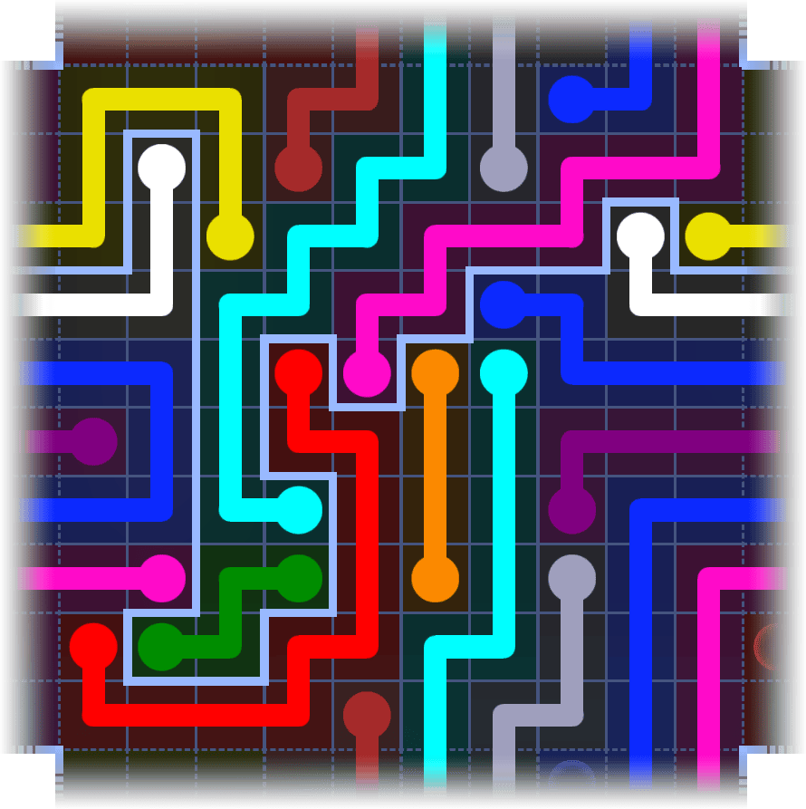 Flow Free Warps 4004 Solution