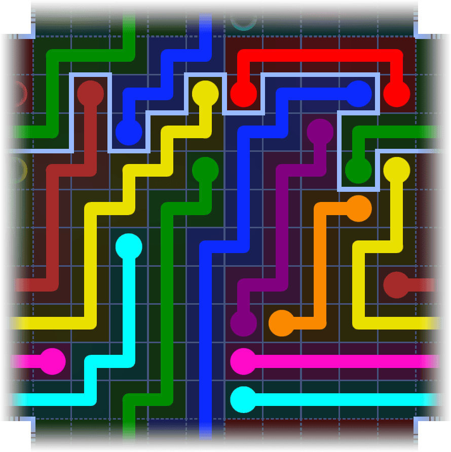 Flow Free Warps 4006 Solution