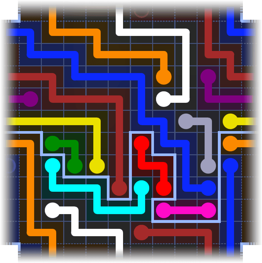 Flow Free Warps 4010 Solution