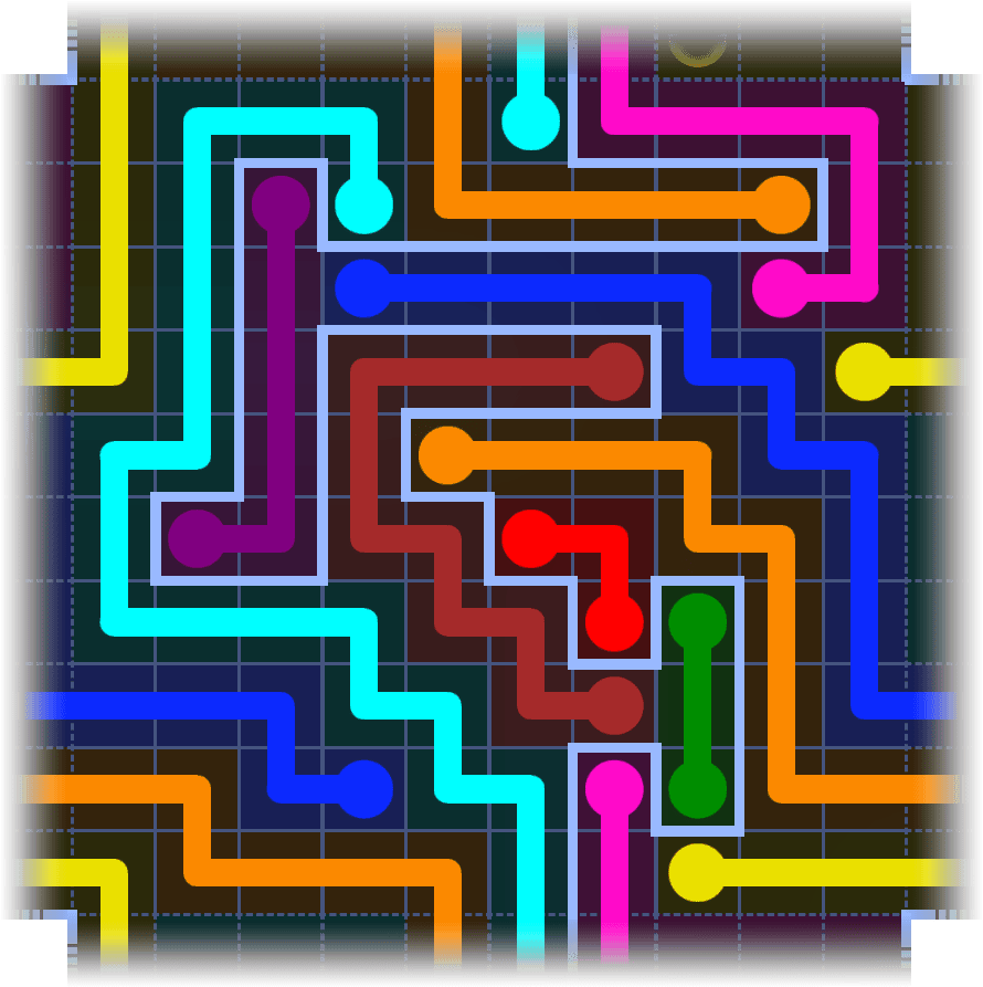 Flow Free Warps 4011 Solution