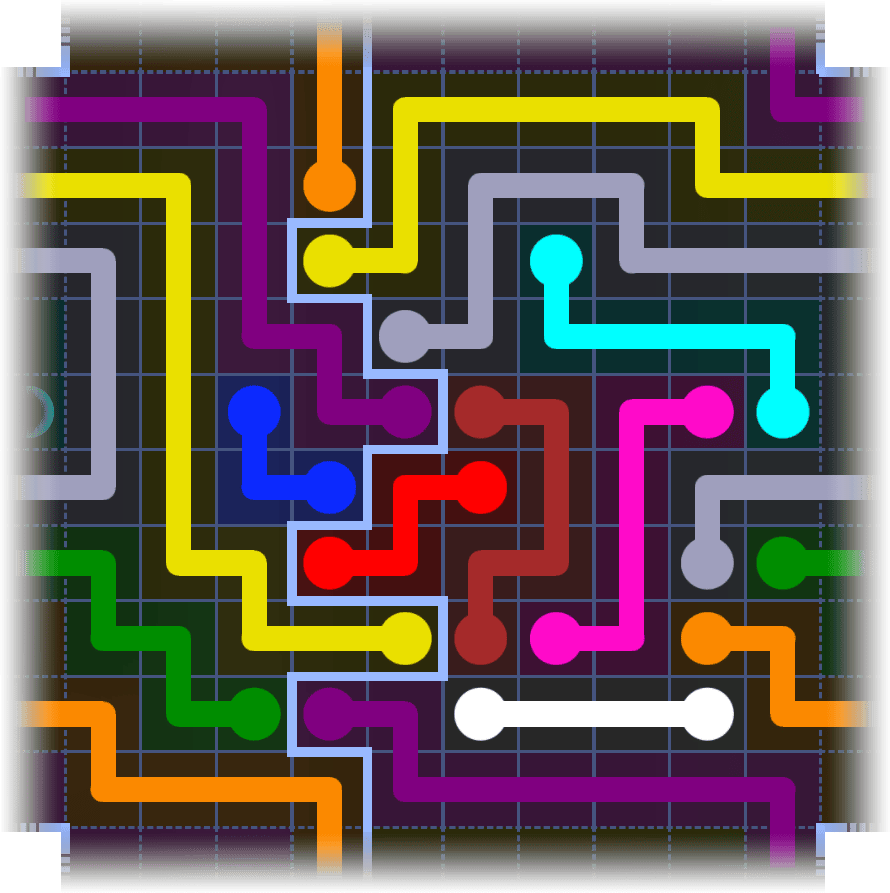 Flow Free Warps 4015 Solution