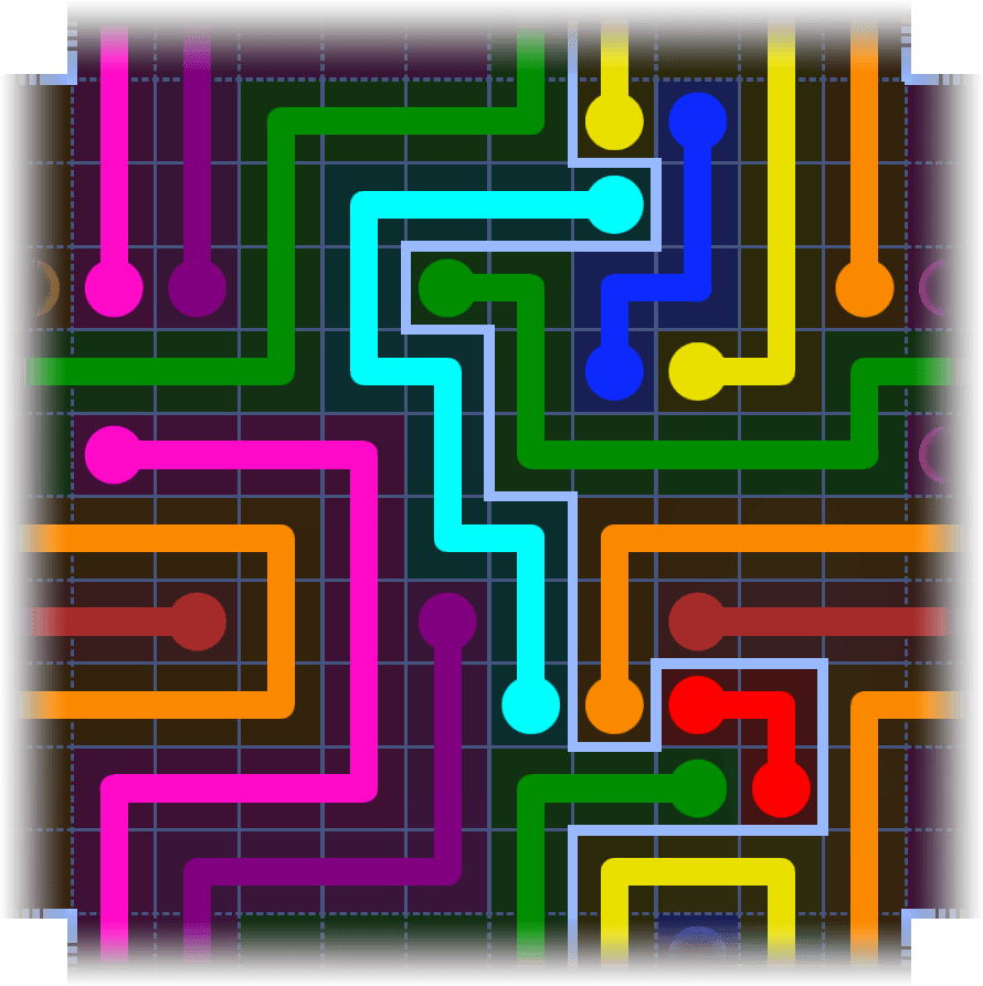 Flow Free Warps 4018 Solution