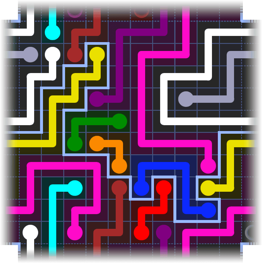 Flow Free Warps 4019 Solution