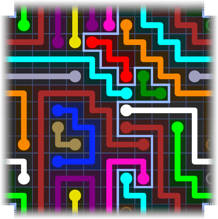 Flow Free Warps 4021 Solution