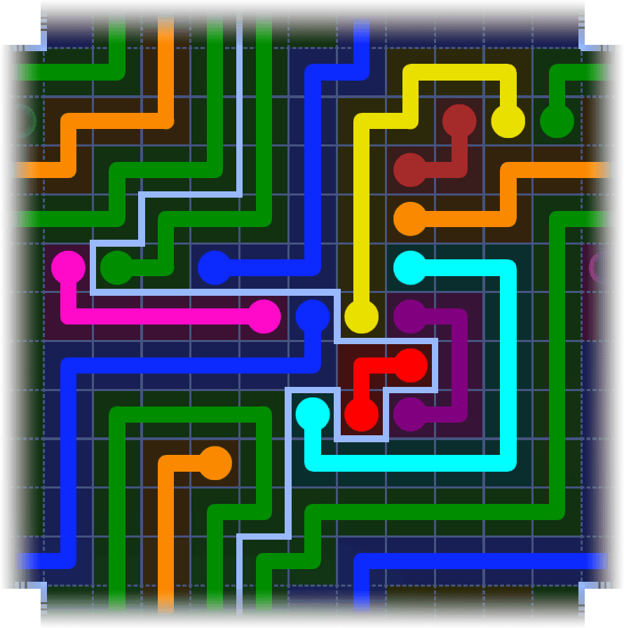 Flow Free Warps 4025 Solution