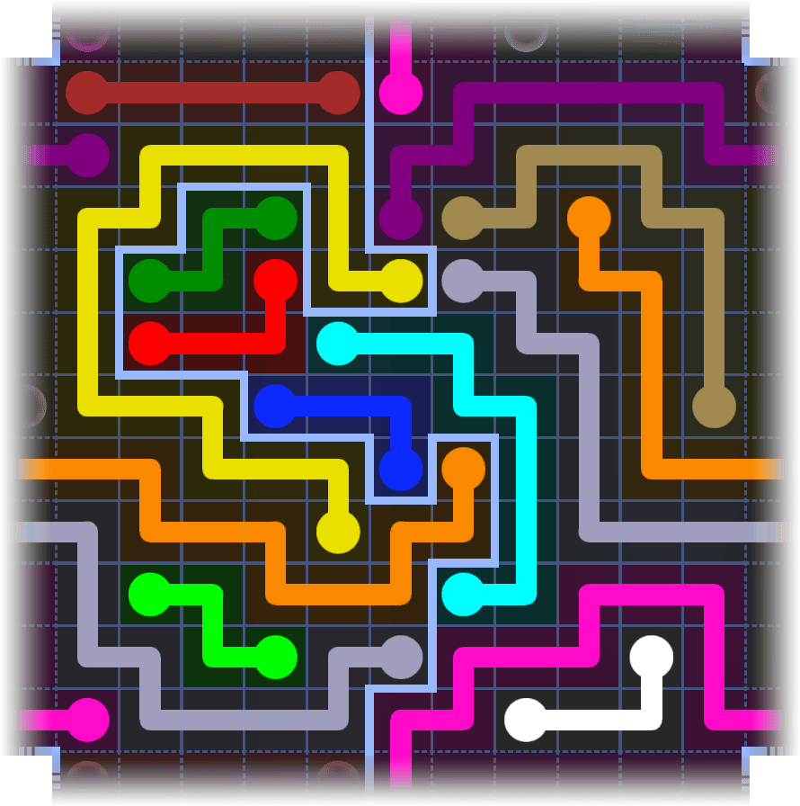 Flow Free Warps 4026 Solution