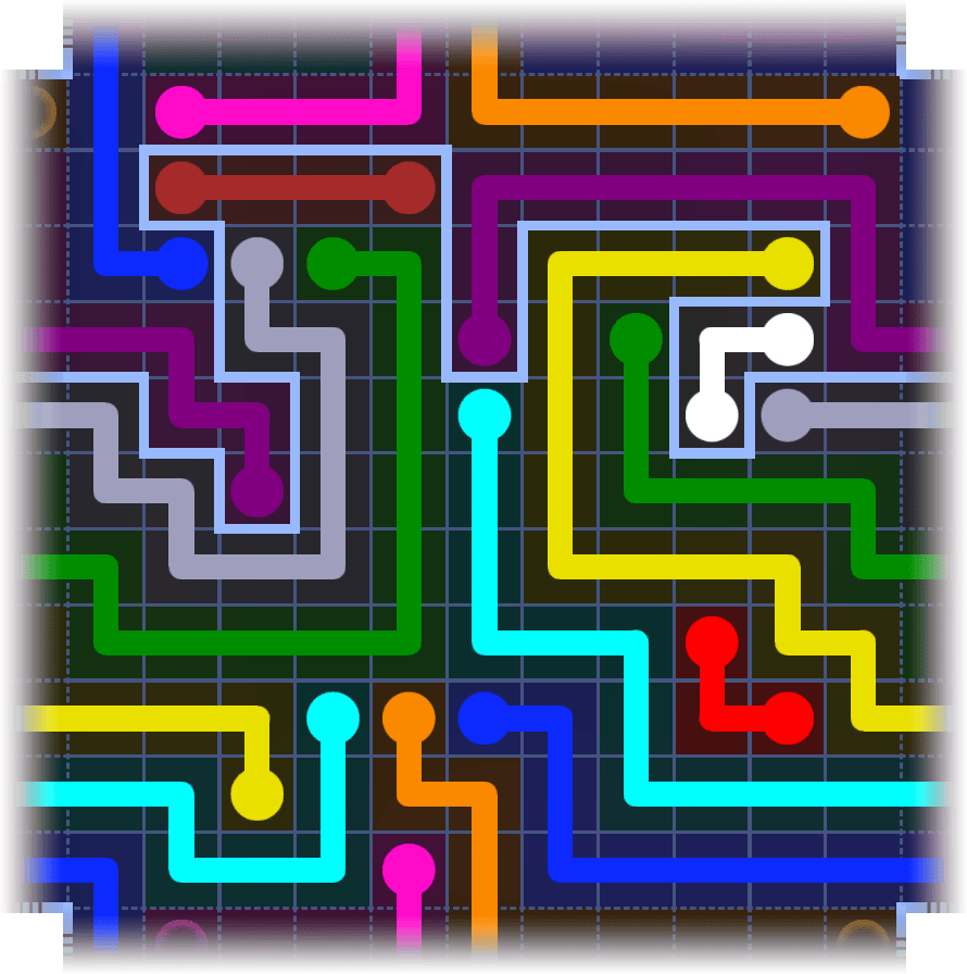 Flow Free Warps 4028 Solution