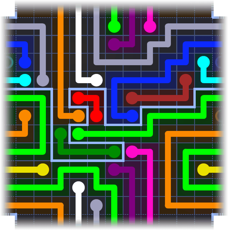 Flow Free Warps 4030 Solution