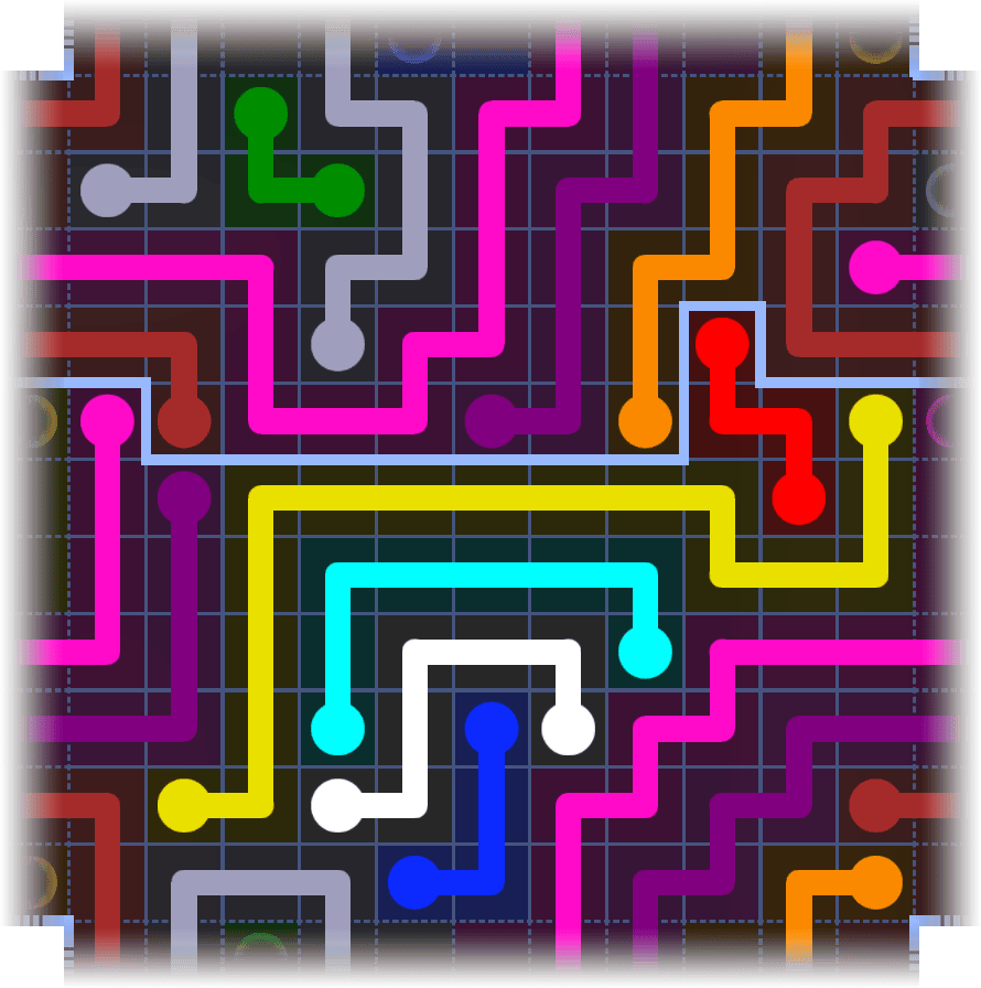 Flow Free Warps 4033 Solution