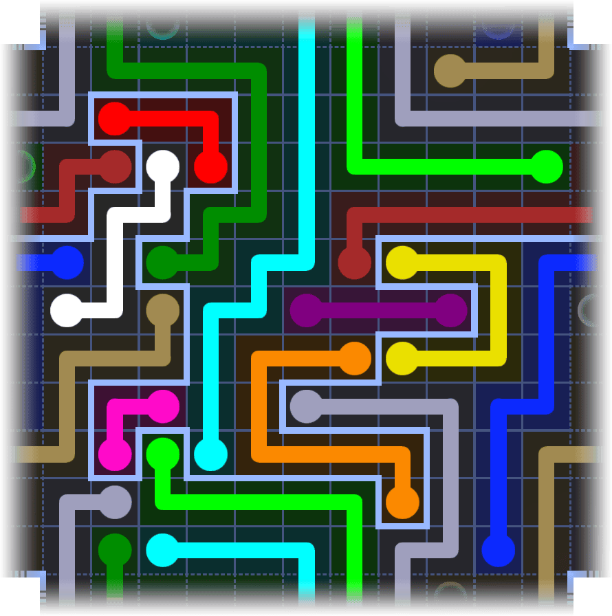 Flow Free Warps 4039 Solution