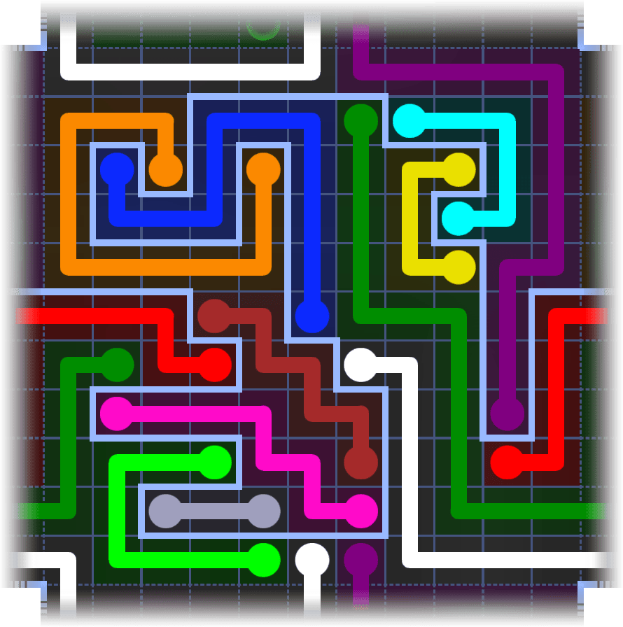 Flow Free Warps 4042 Solution