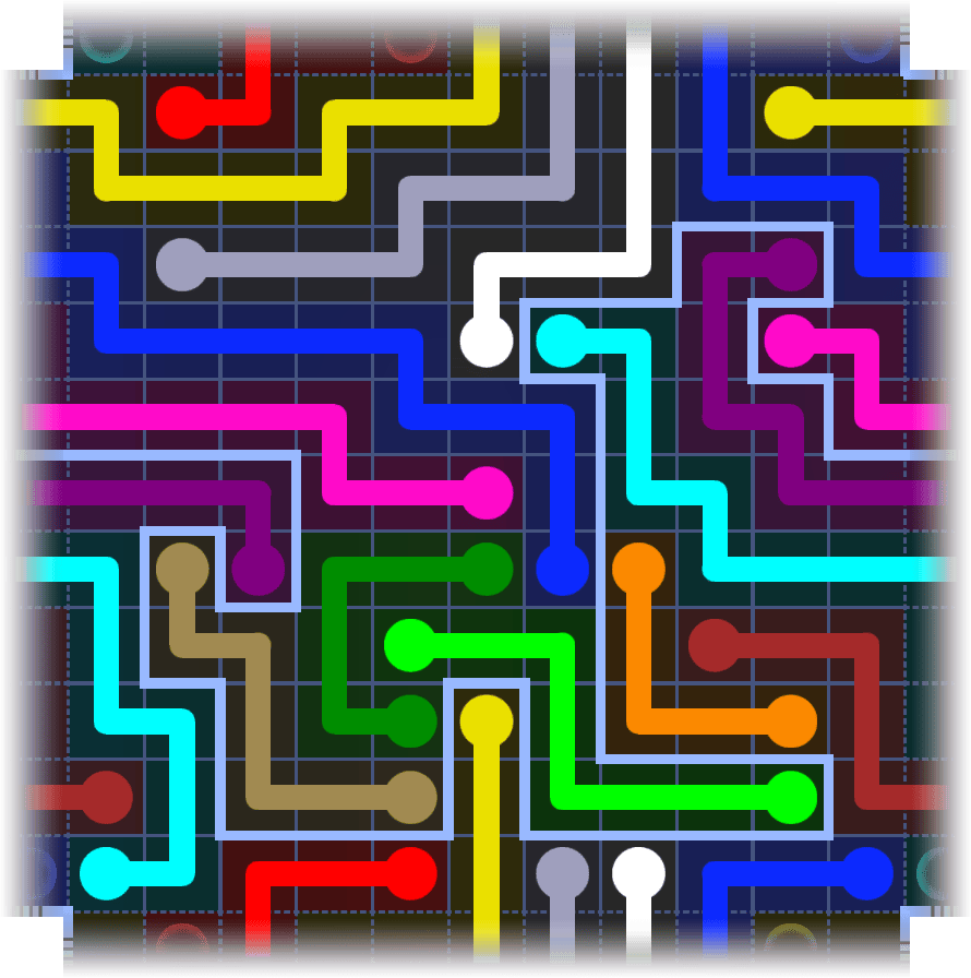 Flow Free Warps 4043 Solution