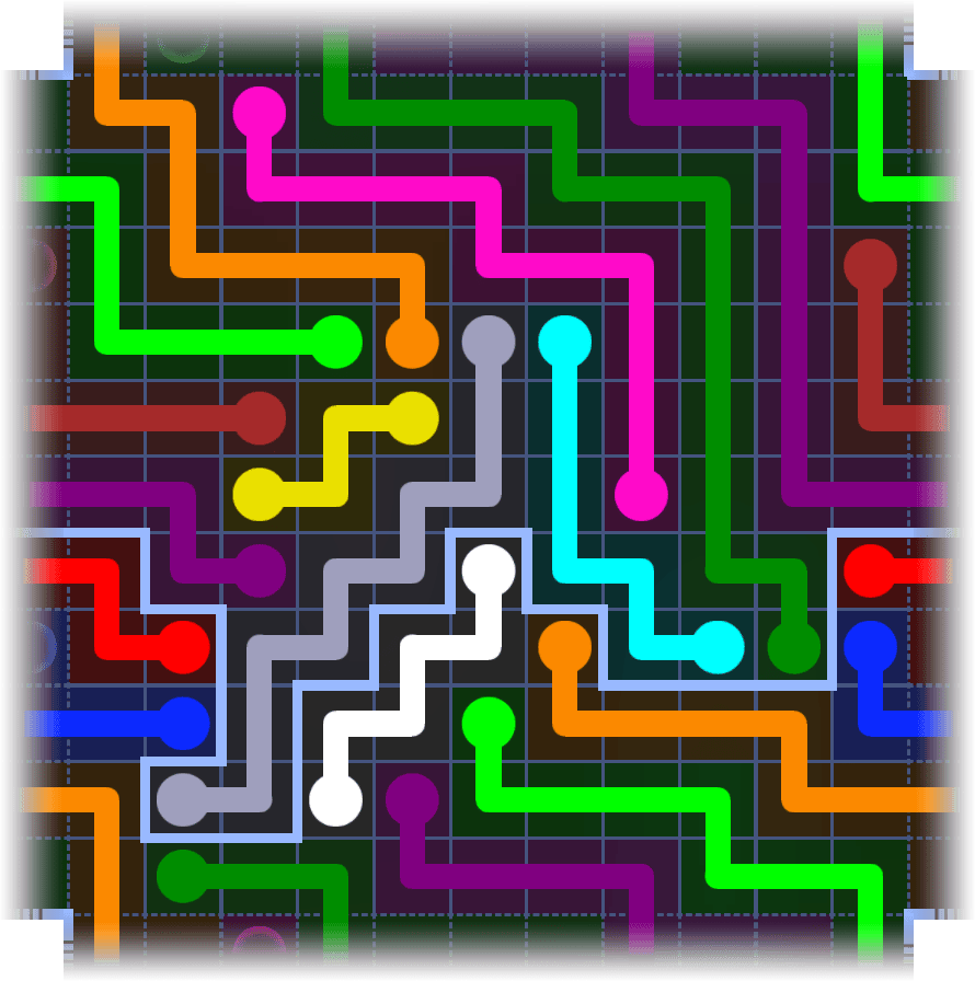 Flow Free Warps 4048 Solution