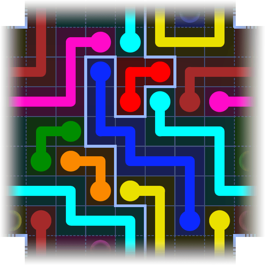 Flow Free Warps 3912 Solution