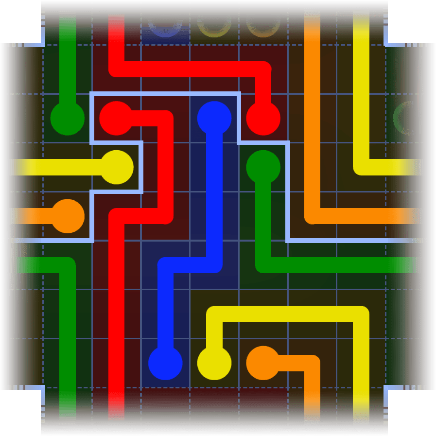 Flow Free Warps 3916 Solution