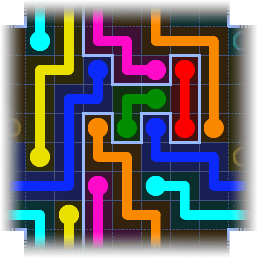 Flow Free Warps 3923 Solution