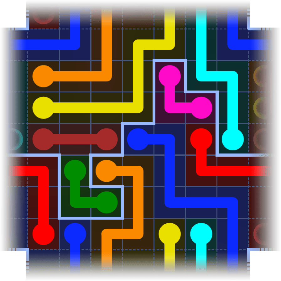 Flow Free Warps 3926 Solution