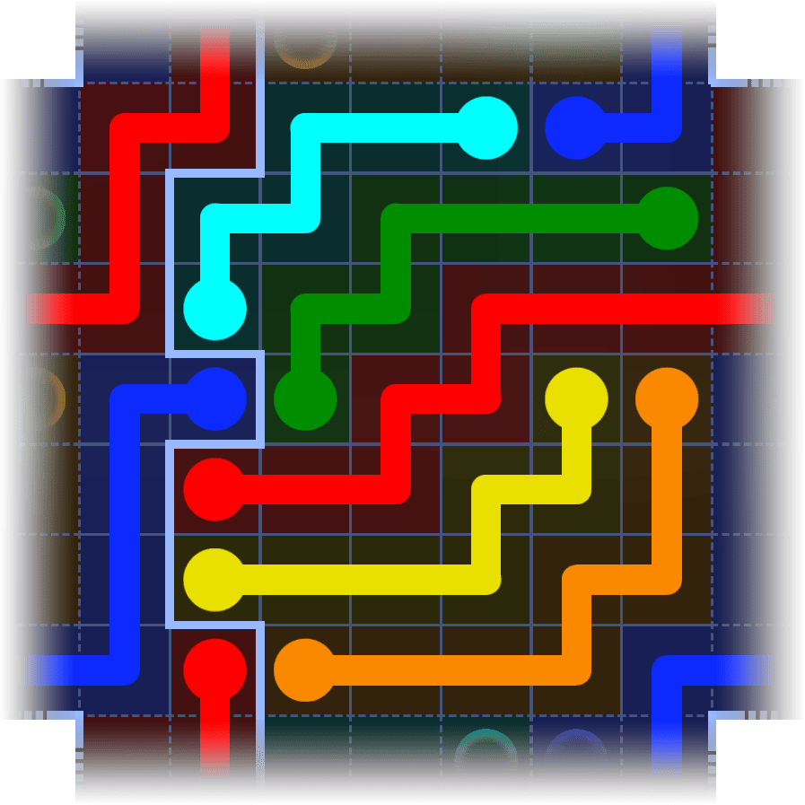 Flow Free Warps 3928 Solution