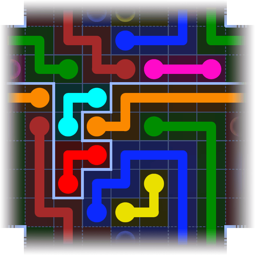 Flow Free Warps 3906 Solution