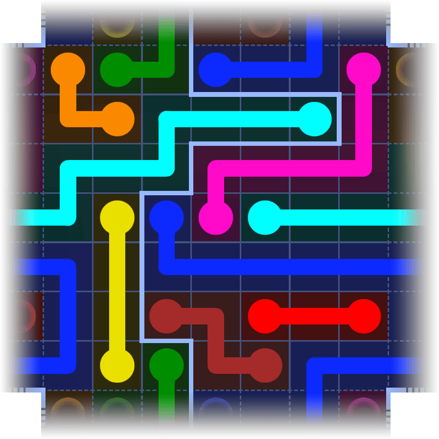 Flow Free Warps 3907 Solution