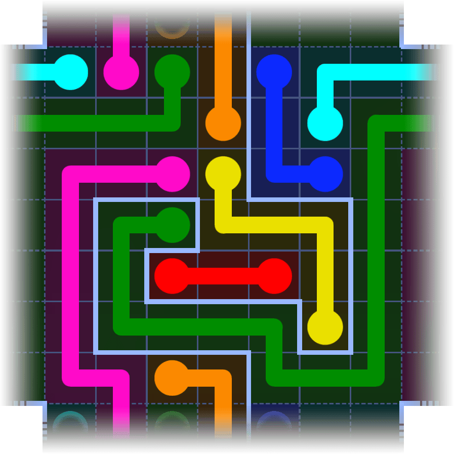 Flow Free Warps 3908 Solution