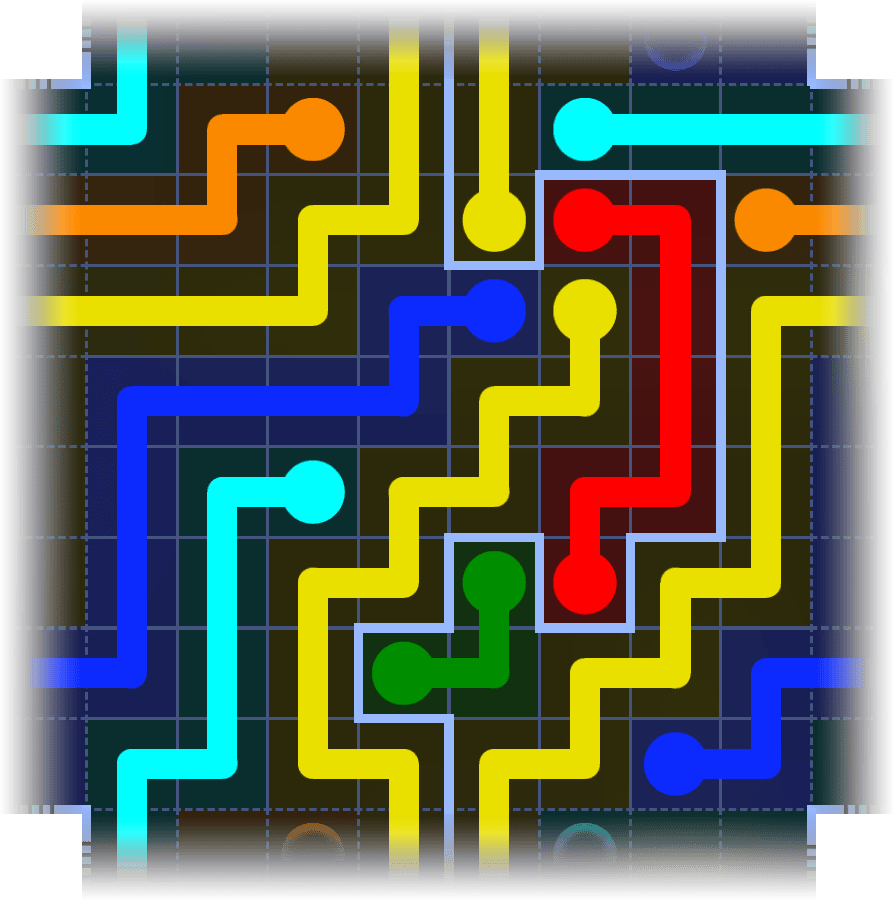 Flow Free Warps 3942 Solution