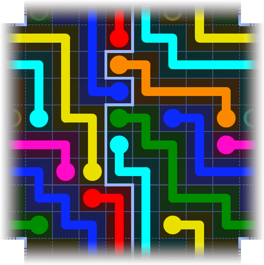 Flow Free Warps 3945 Solution