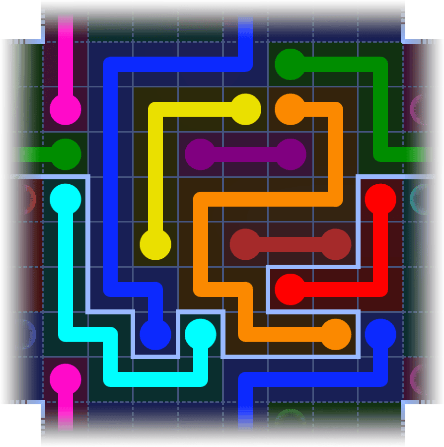 Flow Free Warps 3947 Solution