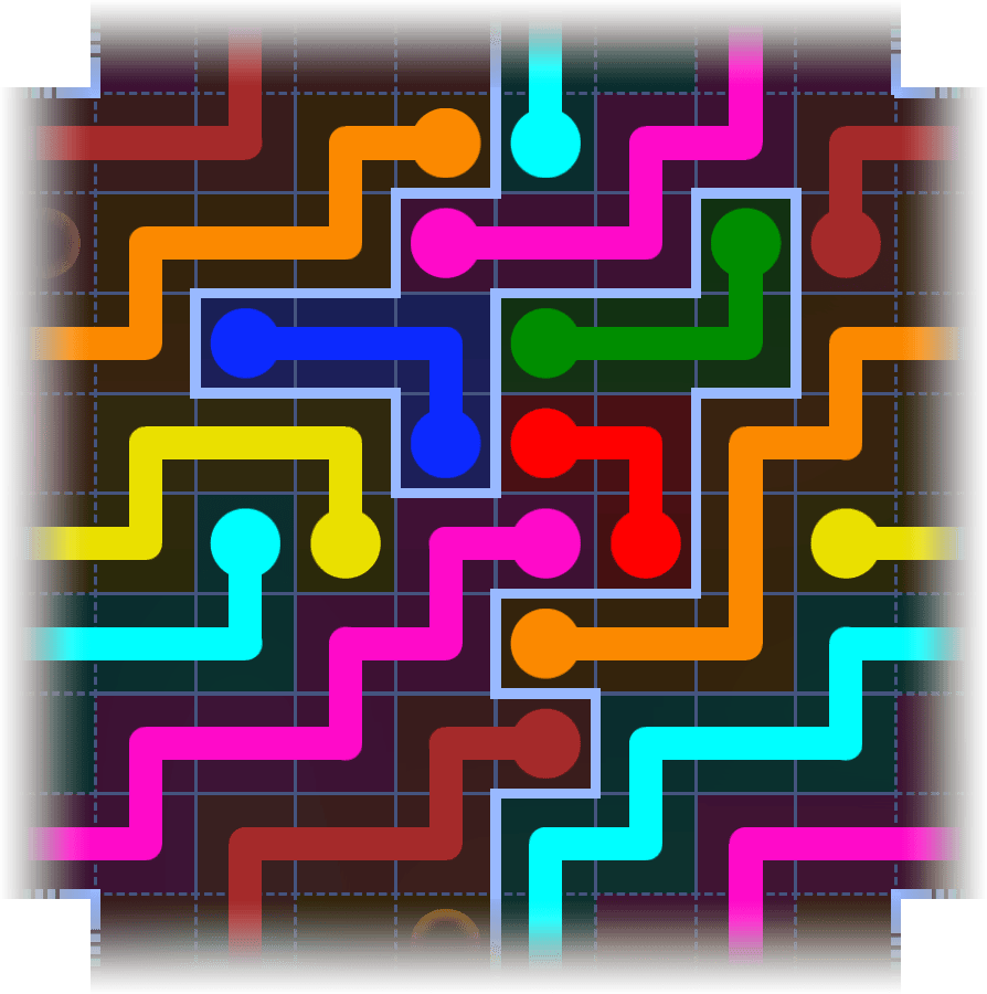 Flow Free Warps 3948 Solution