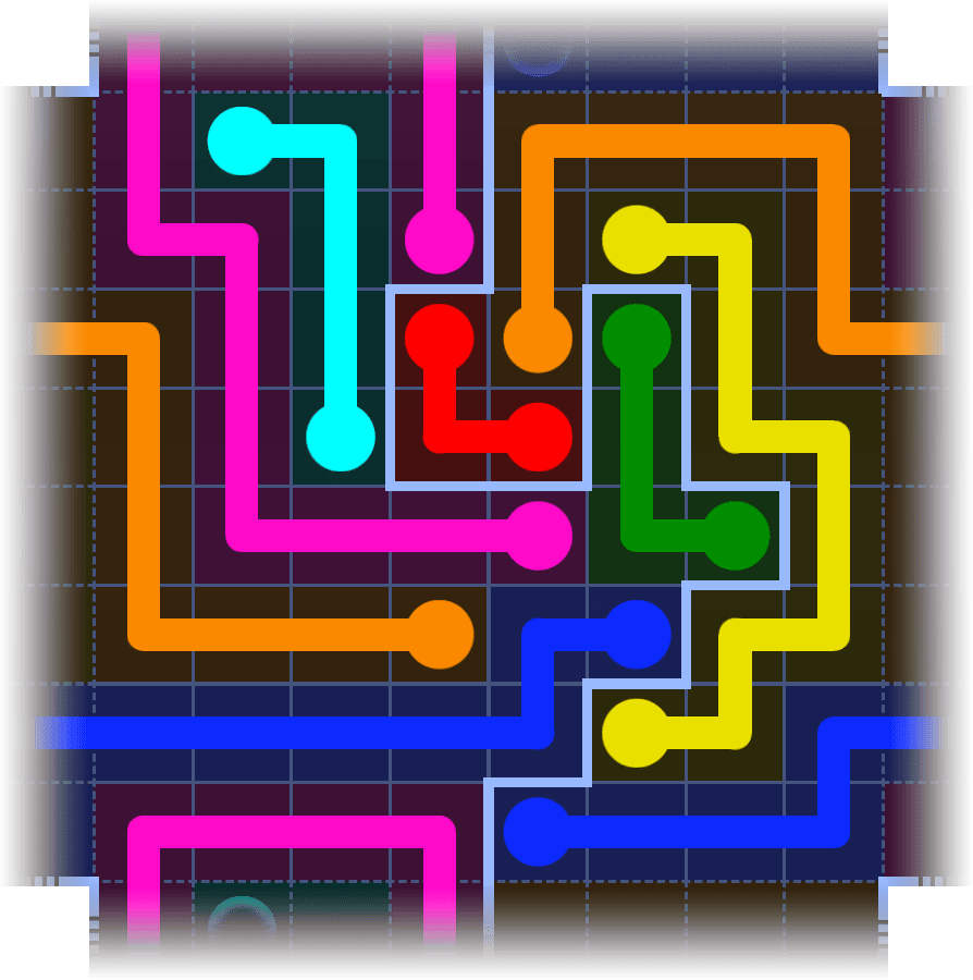 Flow Free Warps 3951 Solution