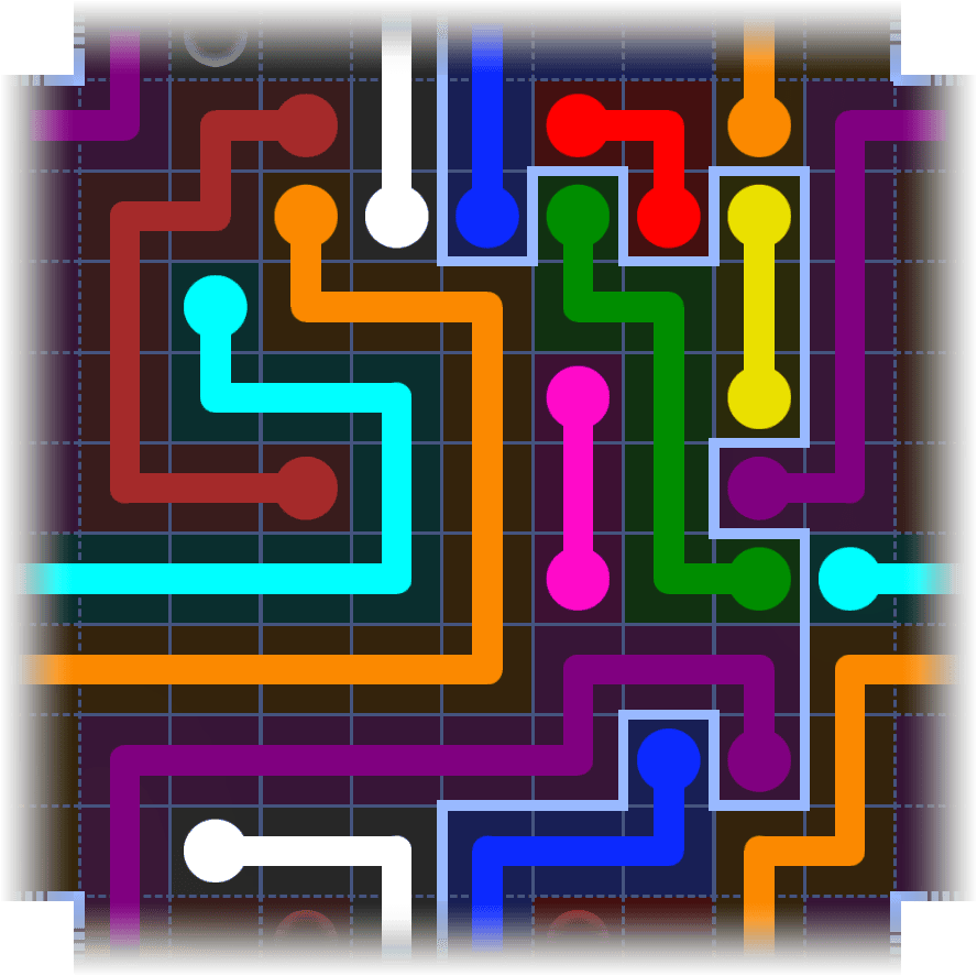 Flow Free Warps 3962 Solution