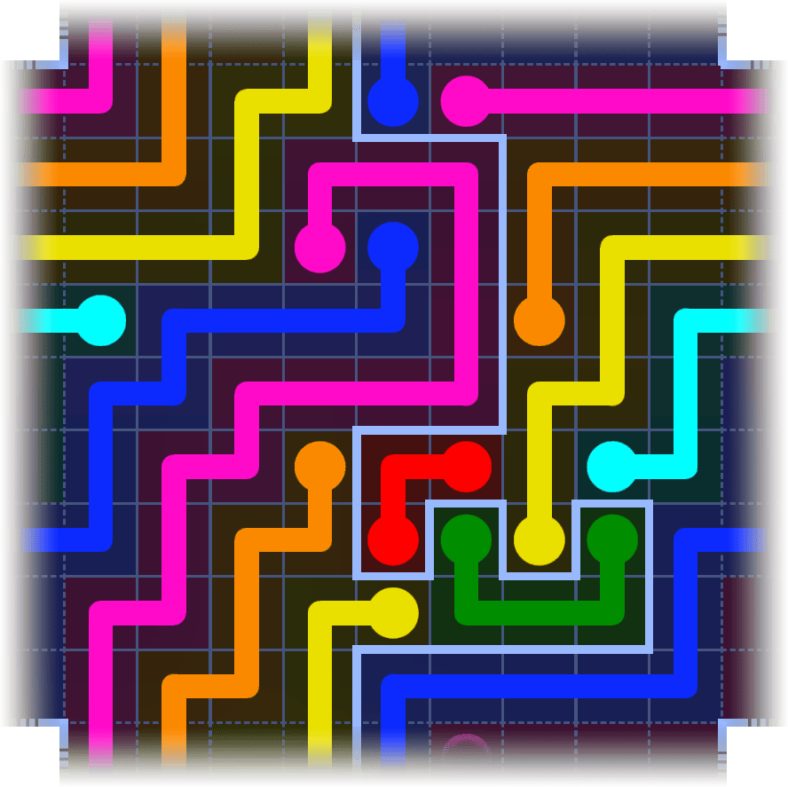 Flow Free Warps 3964 Solution