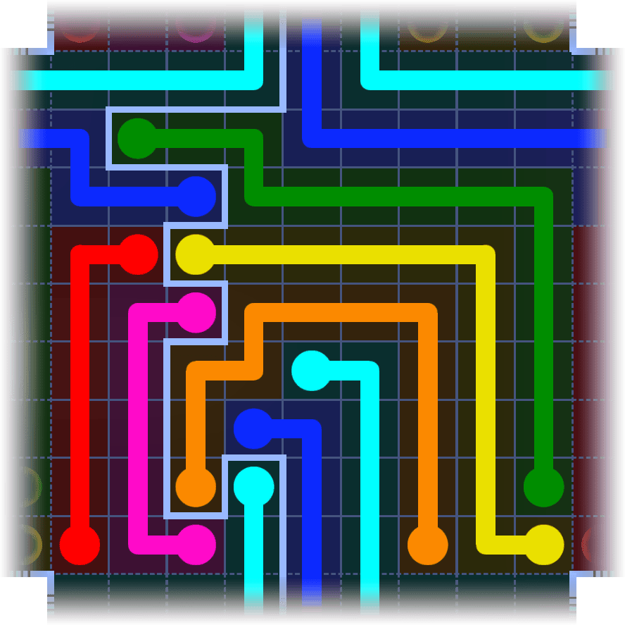 Flow Free Warps 3965 Solution