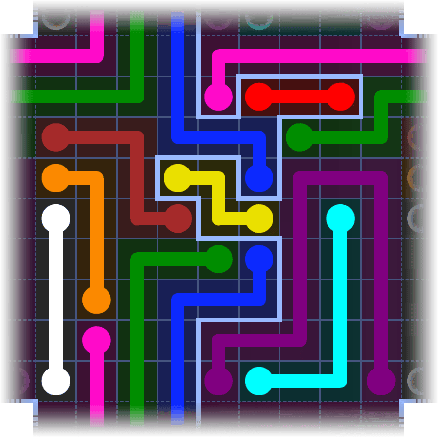 Flow Free Warps 3970 Solution